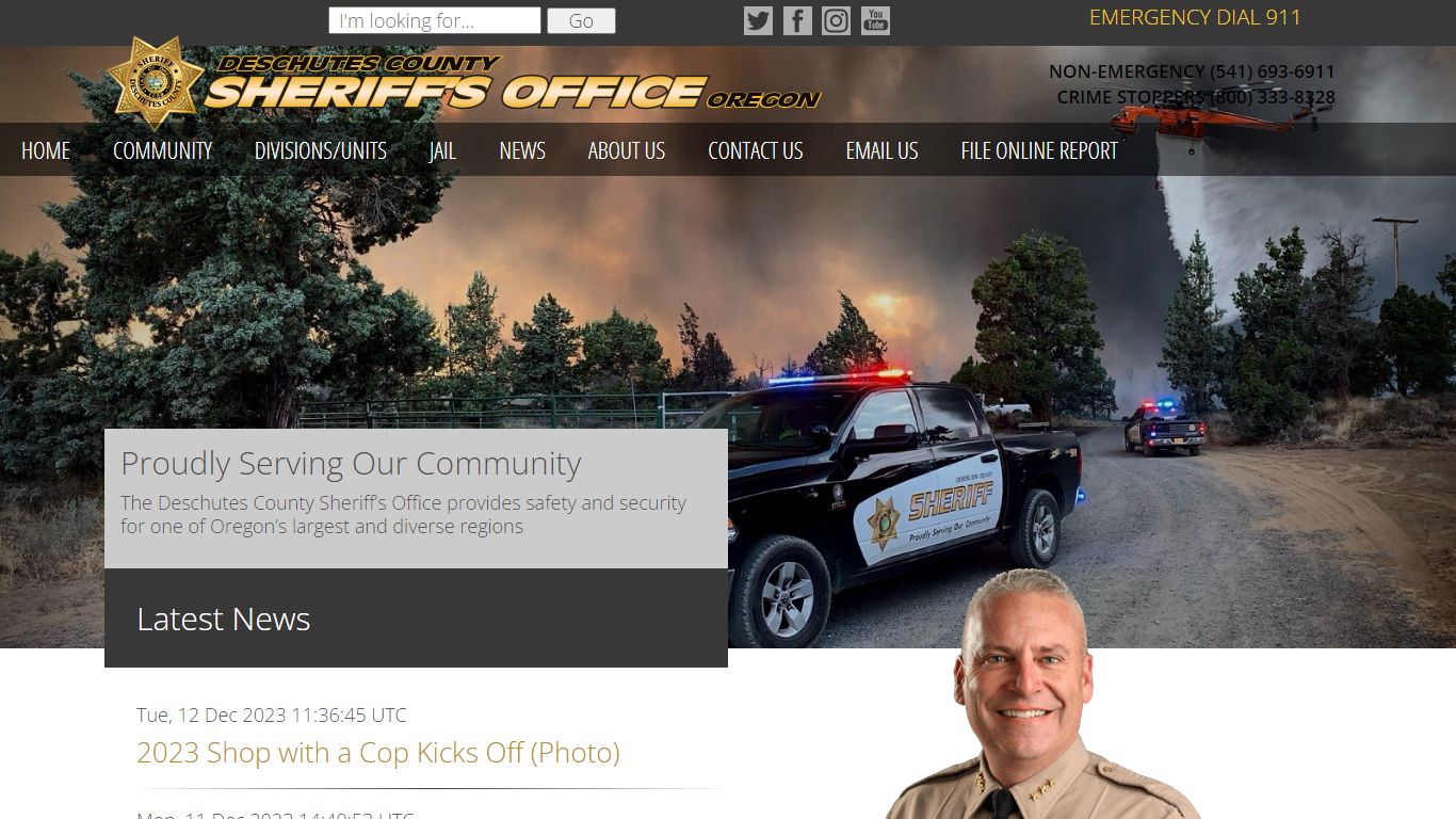 Home | Deschutes County Sheriff's Office in Oregon